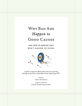 Why Bad Ads Happen to Good Causes